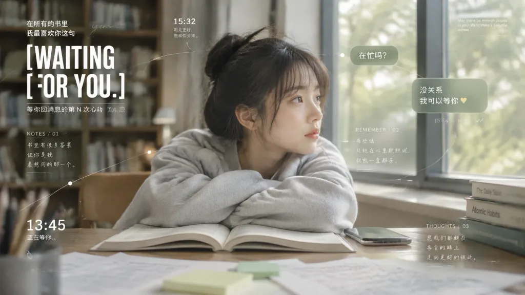 シネマティック自習室ポートレートポスター