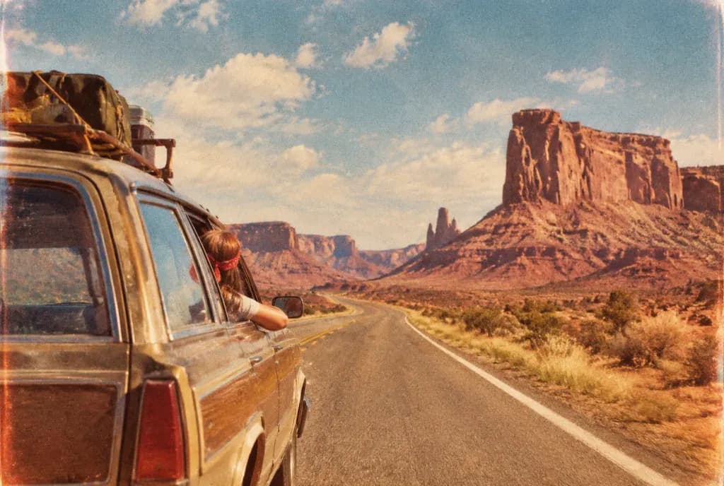 Vintage 1970s Southwest Road Trip