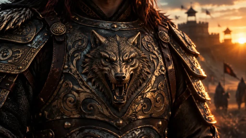Ancient Wolf Crest Warrior Armor