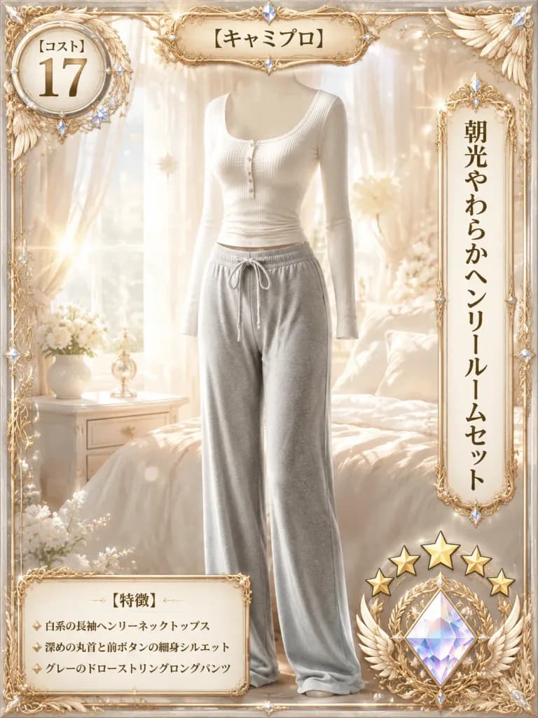 Fantasy Loungewear Collectible Game Card
