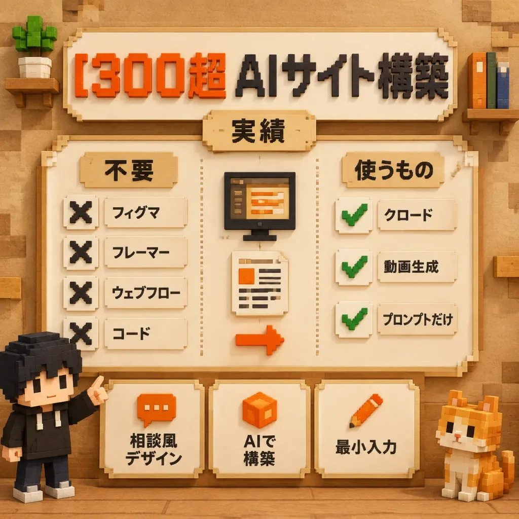 體素風日式科技資訊圖海報