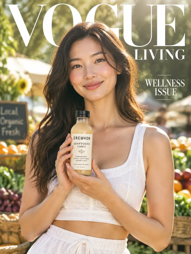 健康生活風格雜誌封面