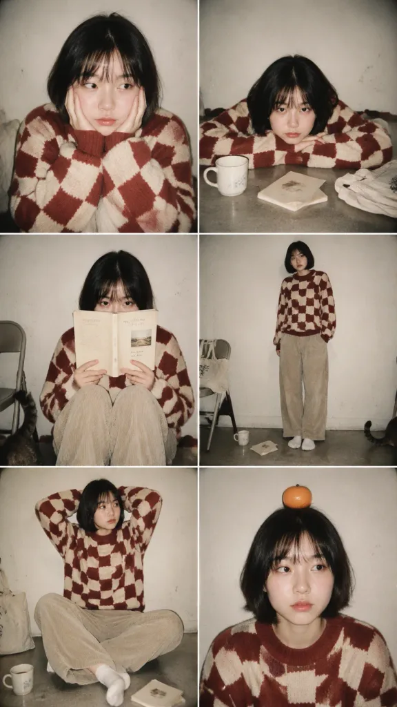 ภาพคอลลาจ 6 ช่อง สไตล์กล้องใช้แล้วทิ้ง