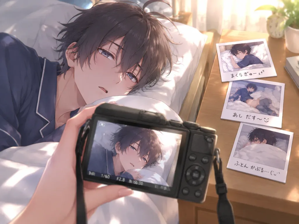 Anime Morning Wake-Up Camera POV