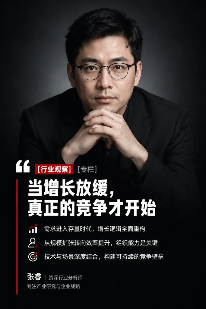 深色高階主管演講觀點海報