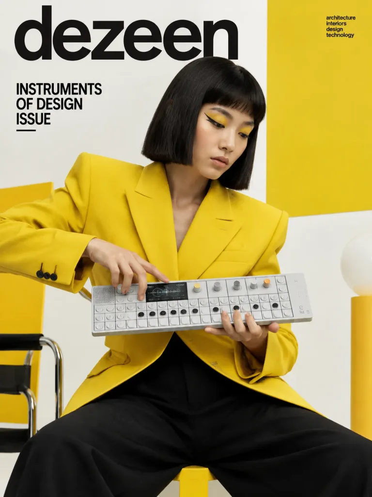 Bauhaus Design Editorial Magazine Cover