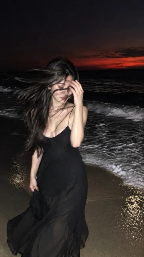 Paseo por la Playa al Atardecer con Flash