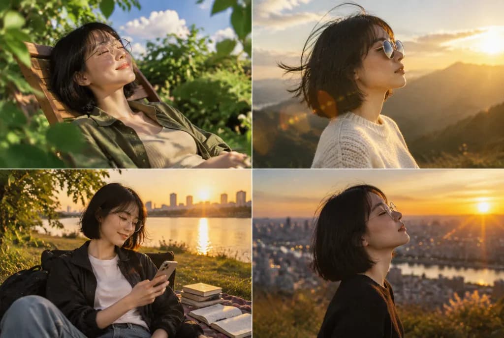Golden Hour Film Portrait Series