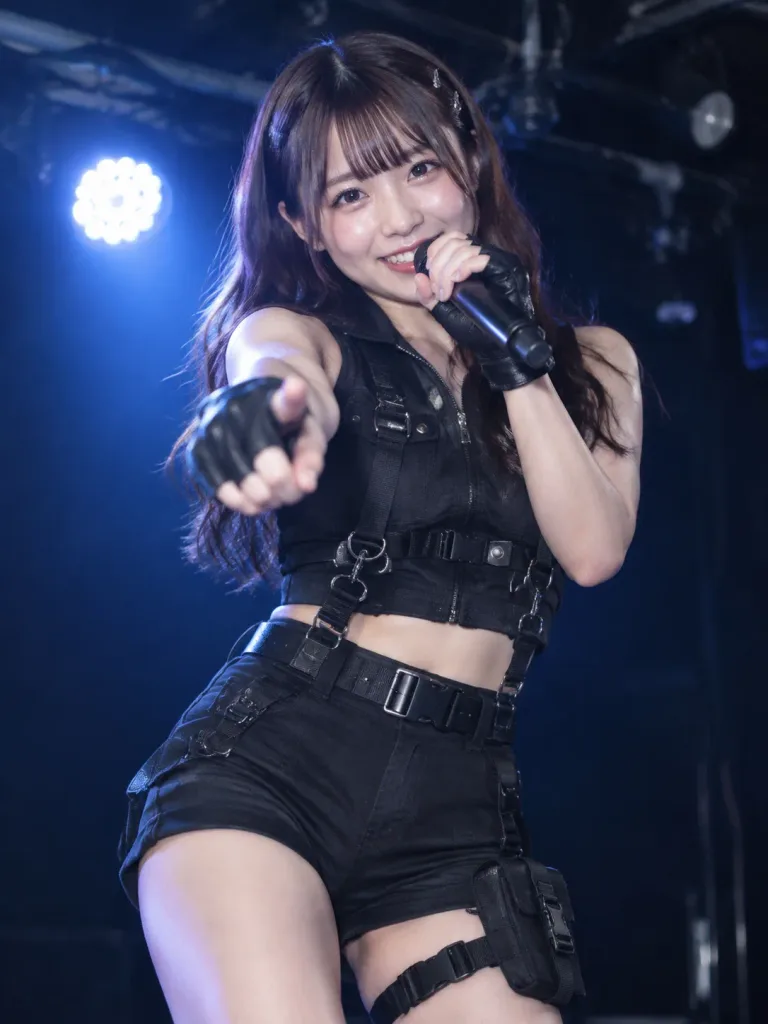 Japanese Underground Idol Concert Portrait