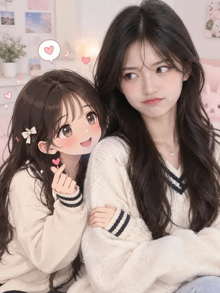 アニメ分身コンパニオンポートレート