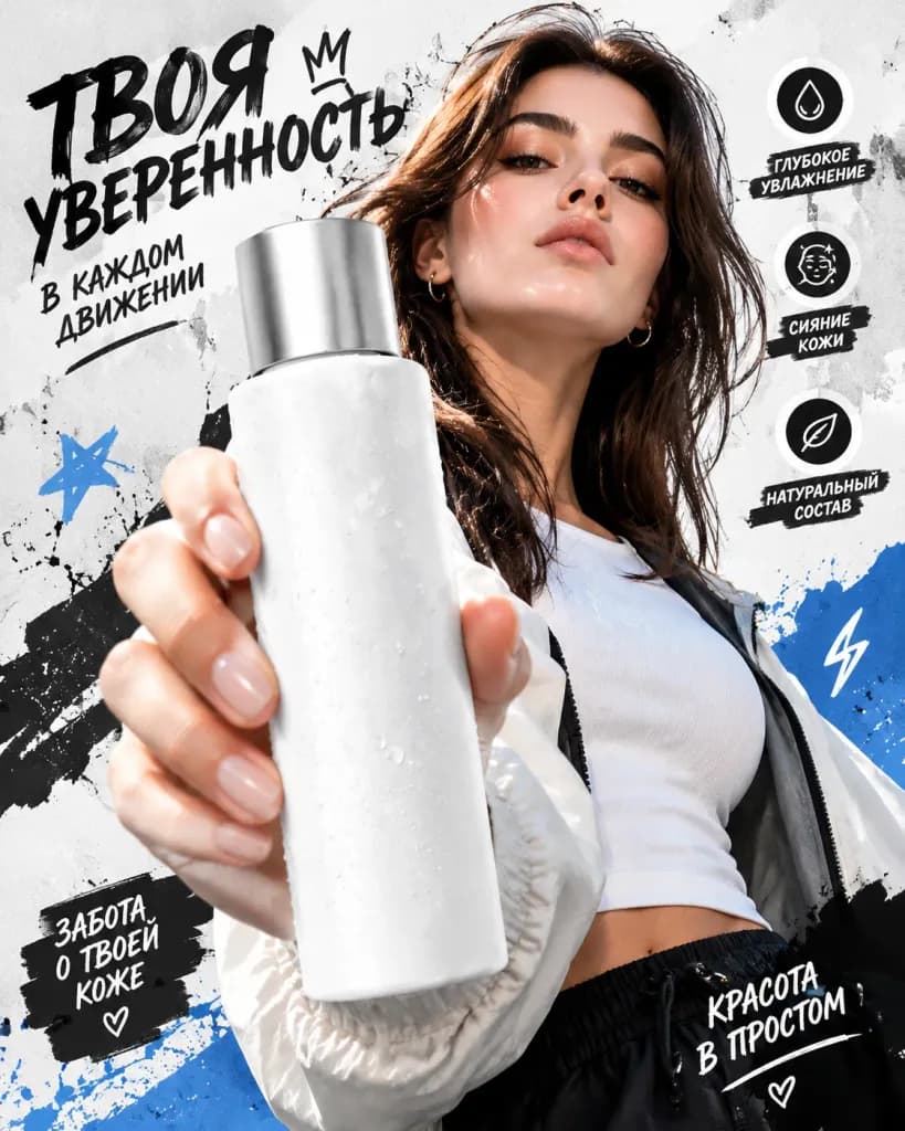 Commercial Product Fashion Advertisement Poster