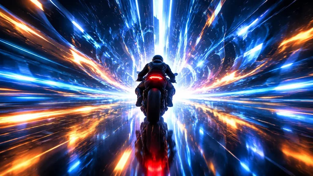 超光速未來隧道重機奔馳