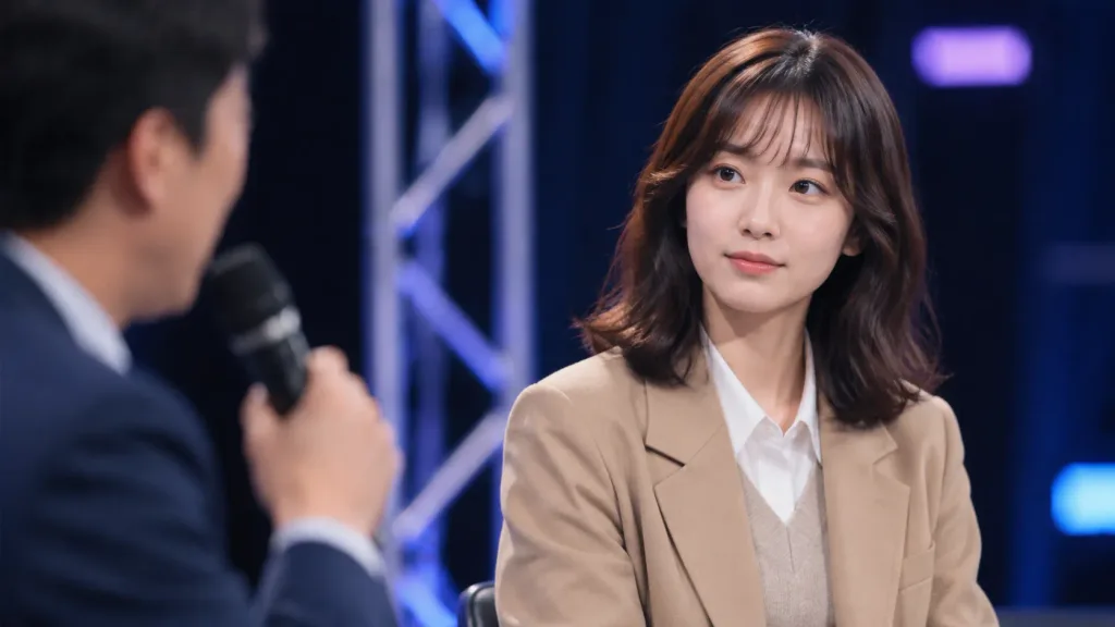 라이브 스튜디오 인터뷰 방송 스틸컷