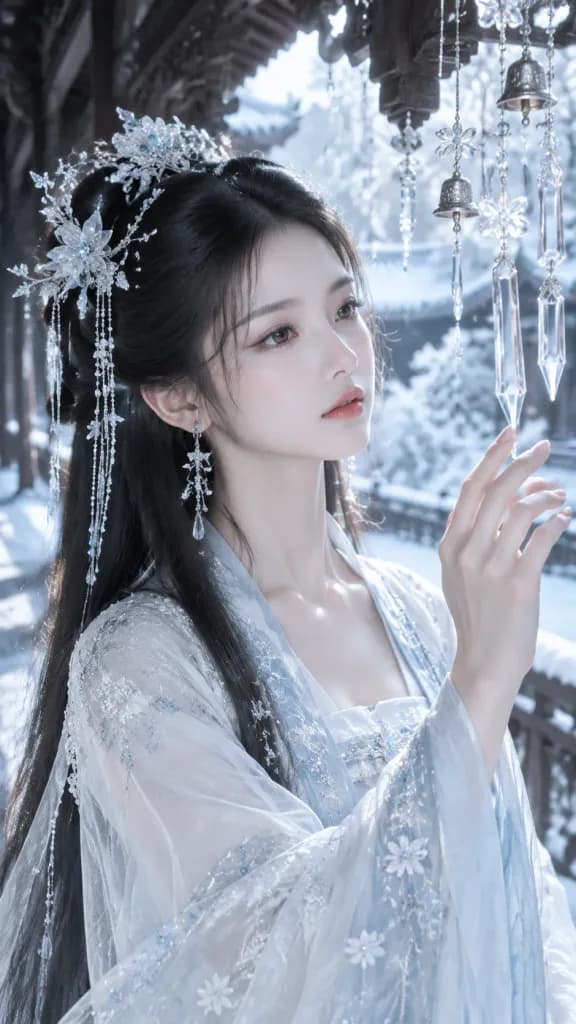 Cold Ethereal Xianxia Ice Maiden