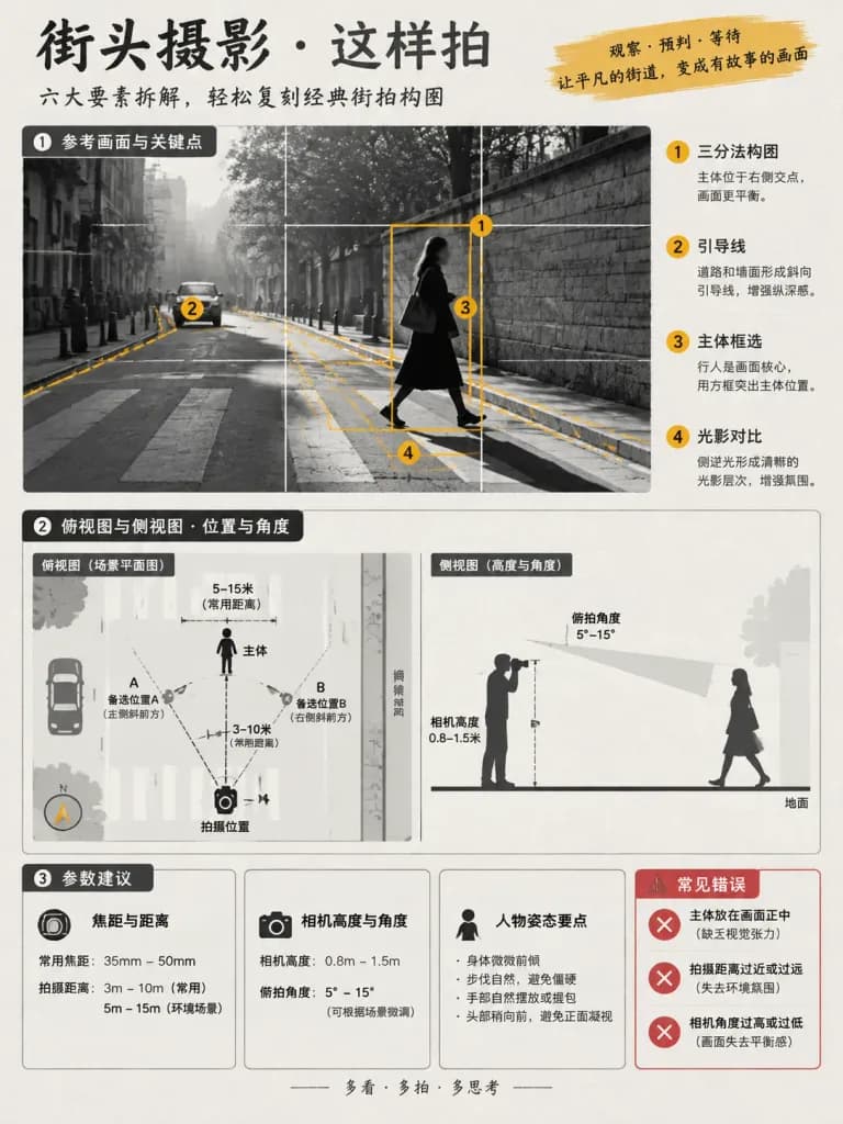 Photography Tutorial Setup Infographic Poster
