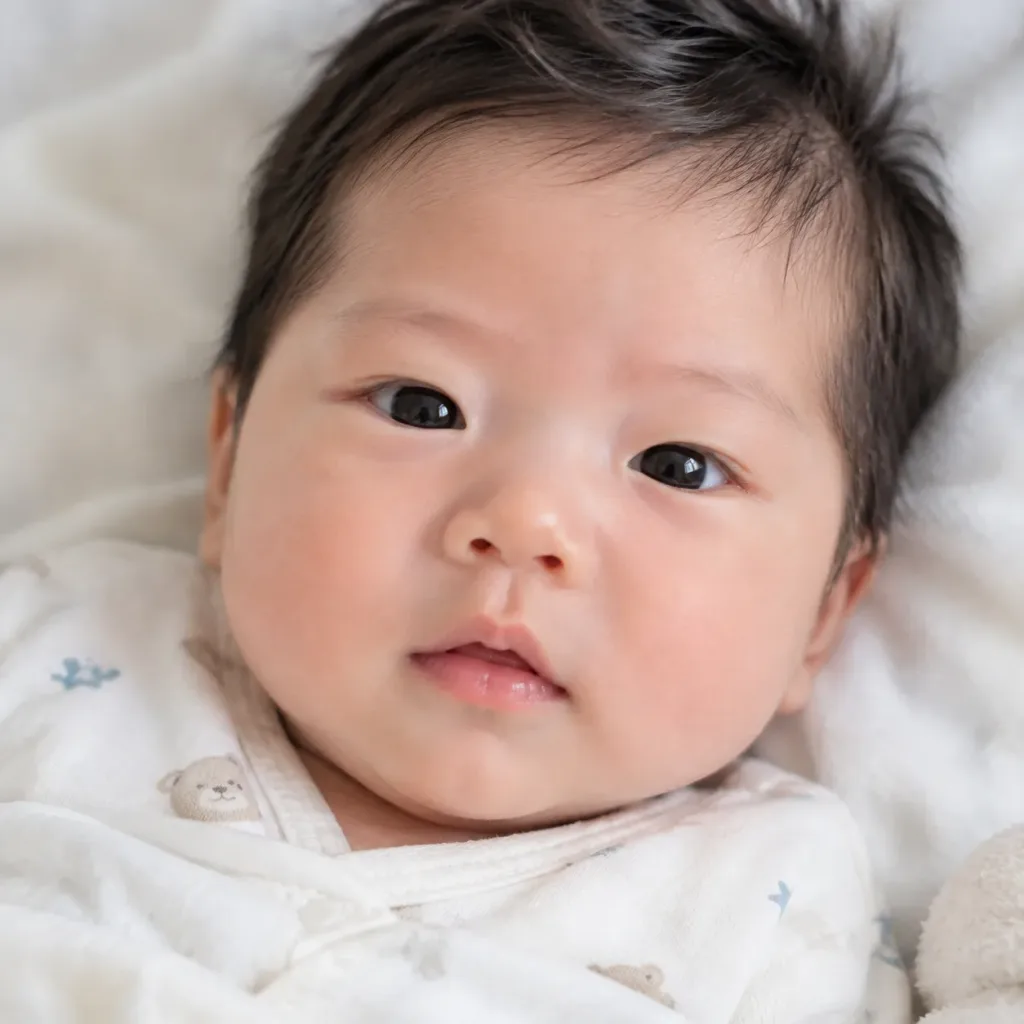 超音波預測嬰兒五十天人像