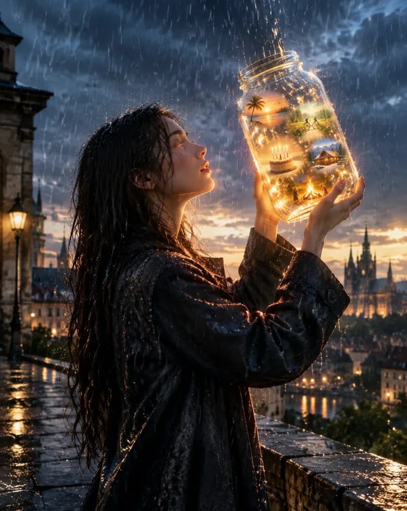 Colecionadora de Chuva e Memórias de Verão