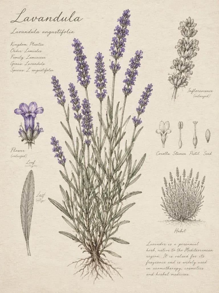 Vintage Hand-Drawn Botanical Sketch