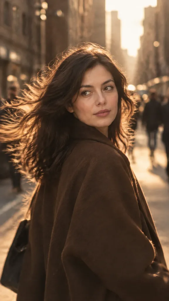 Candid Golden Hour Street Portrait
