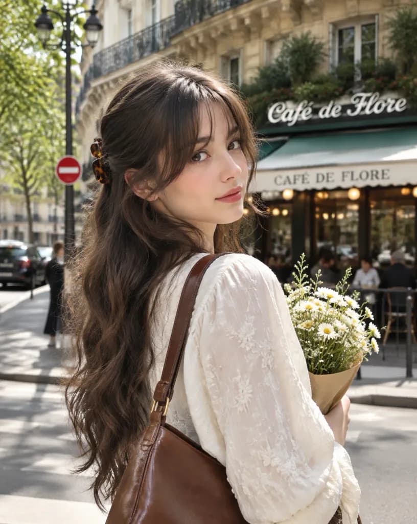 Candid Parisian Street Portrait