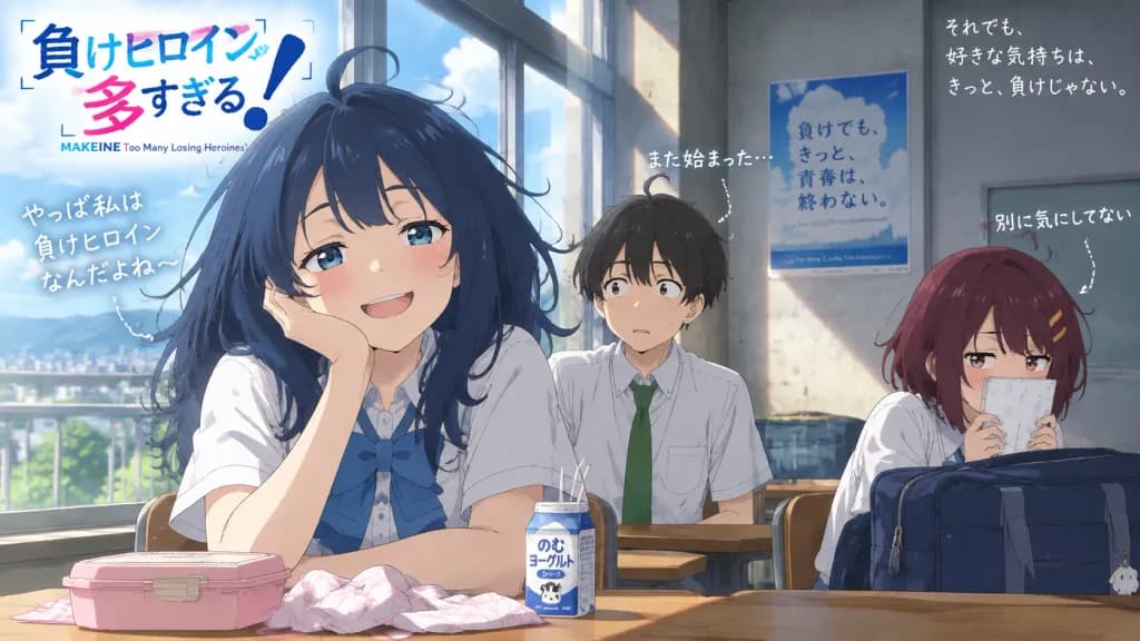 Anime Romcom Classroom Key Visual