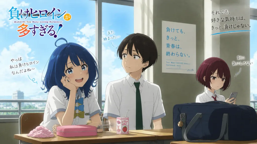 Anime Rom-Com Classroom Key Visual