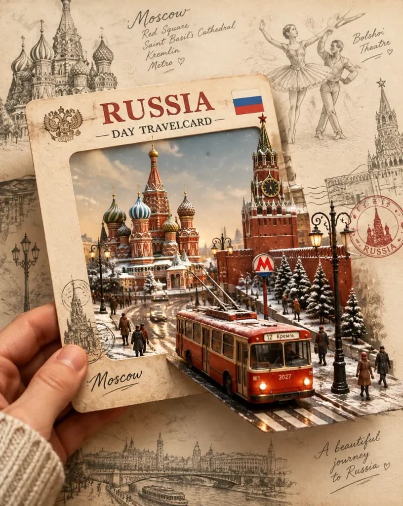 Miniature 3D Travel Poster Diorama
