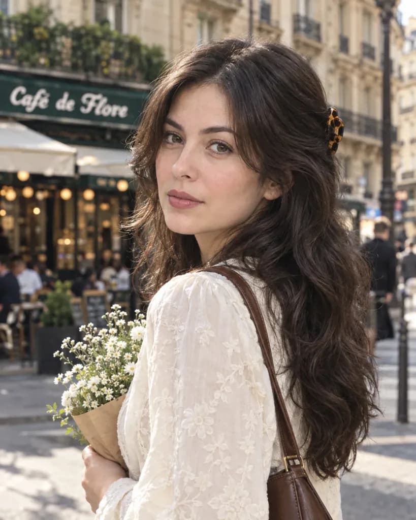 Candid Parisian Street Portrait