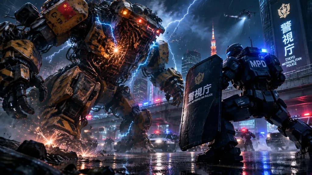 Tokyo Police Robot Squad Countermeasure Operation
