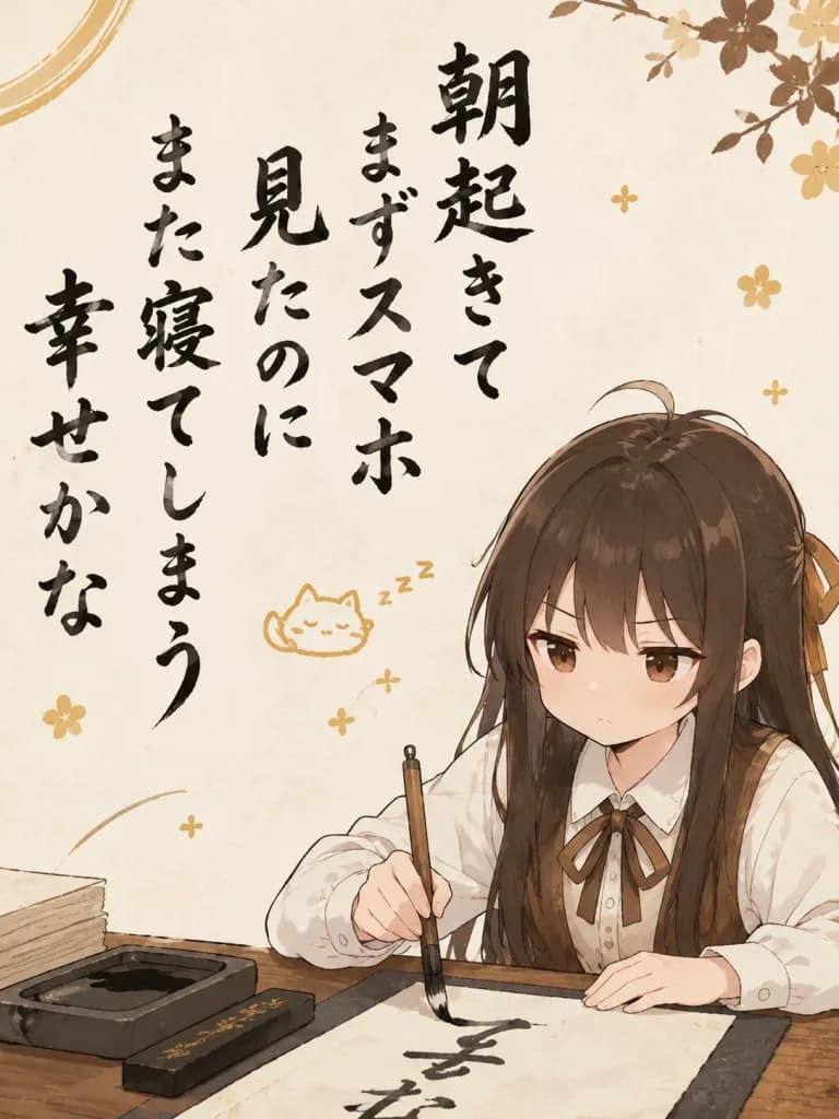Serious Character Writing Silly Senryu