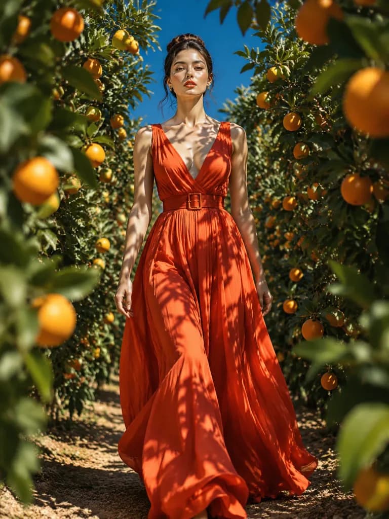 Editorial de Moda en Huerto de Cítricos