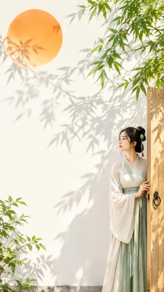 미니멀 뉴 차이니스 젠 포스터