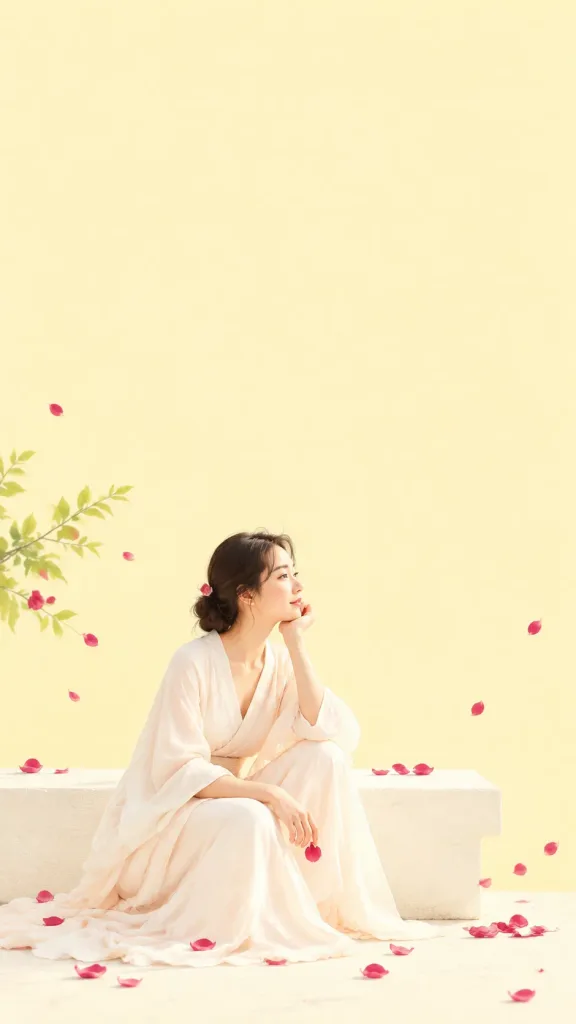 新中式極簡美學封面海報
