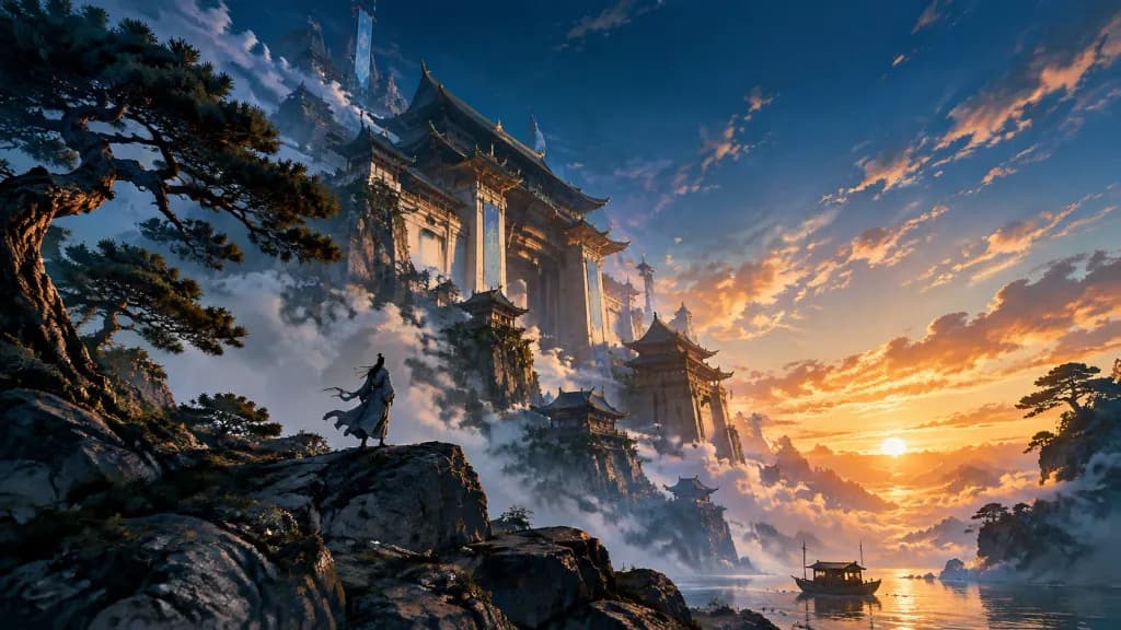 Song Dynasty Megastructure Landscape