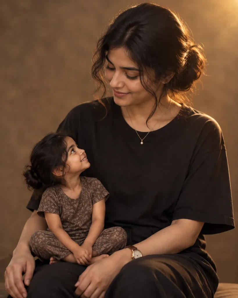 Editorial Portrait of Miniature Inner Child