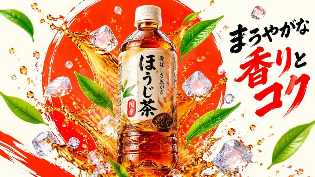 Japanese Beverage Campaign Key Visual