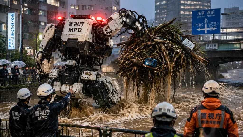 Mecha de Secours Anti-Crue de Tokyo