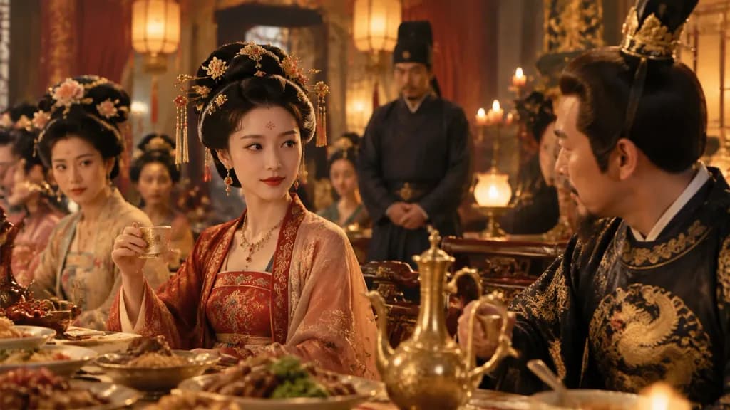 ภาพนิ่งภาพยนตร์งานเลี้ยงราชสำนักราชวงศ์ถัง
