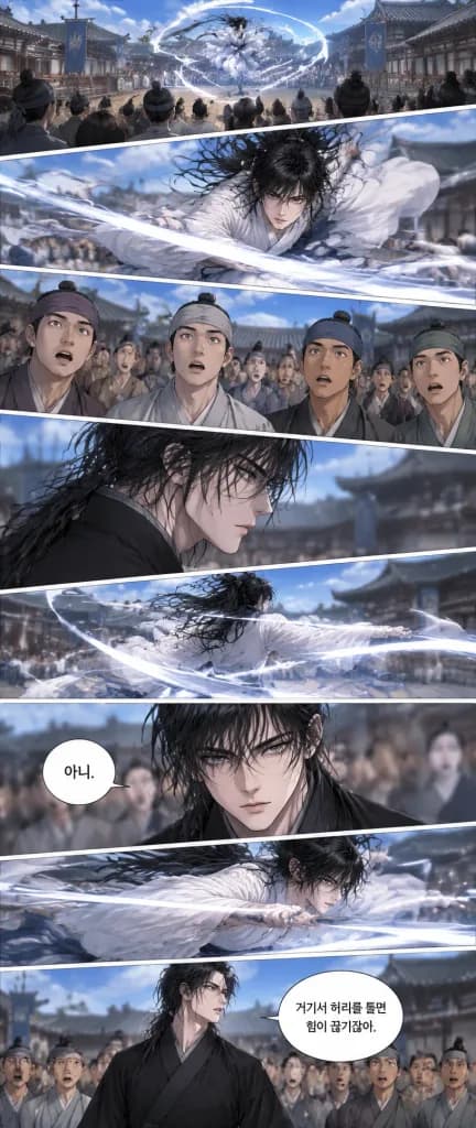 Korean Historical Webtoon Action Episode Page