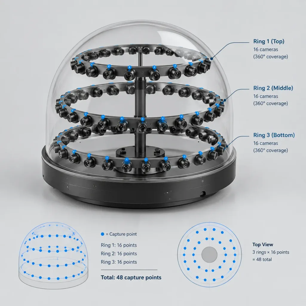 Technical Camera Dome Rig Diagram