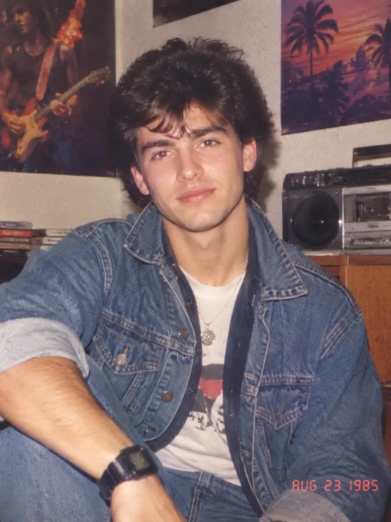 Retro Mid-Eighties Film Portrait