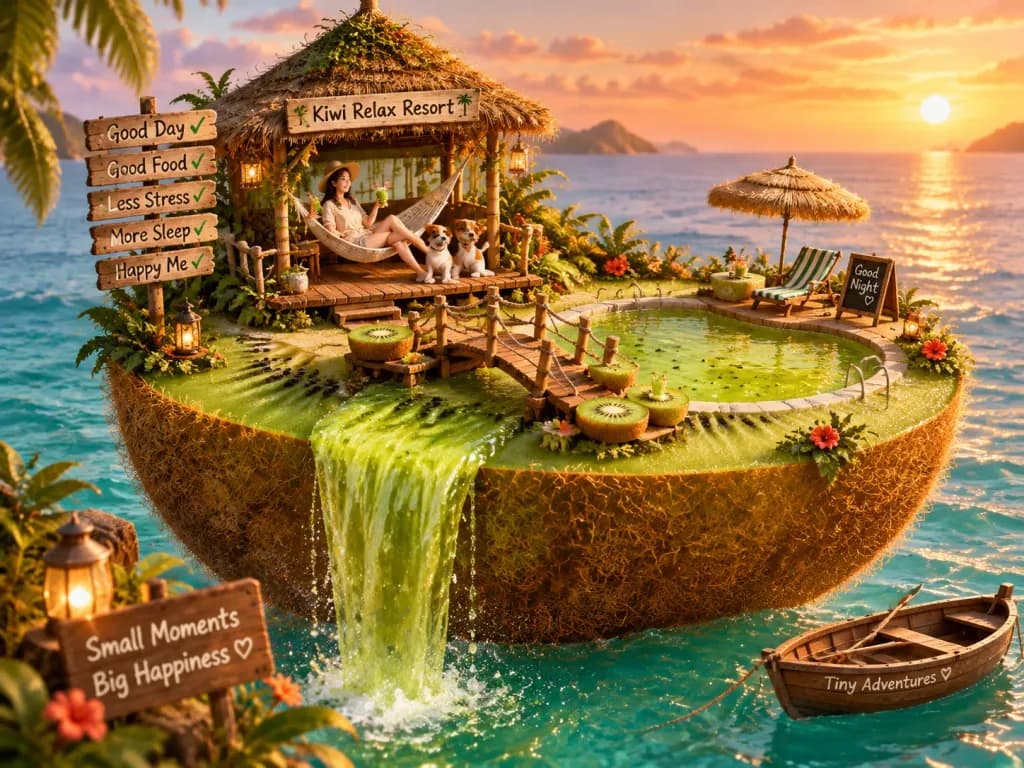 Miniature Kiwi Island Resort