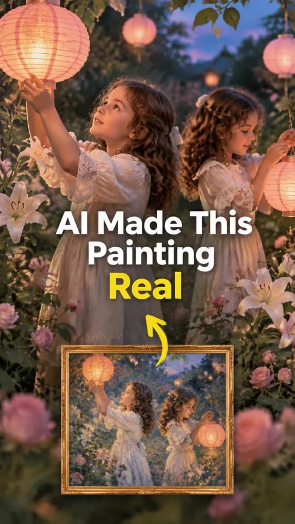 AIアート写実化比較サムネイル