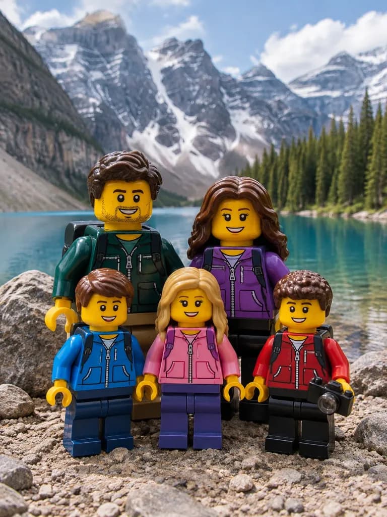 Conversion de Photo en Minifigurine de Briques