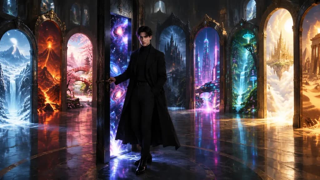 Portals to Infinite Multiverse Worlds
