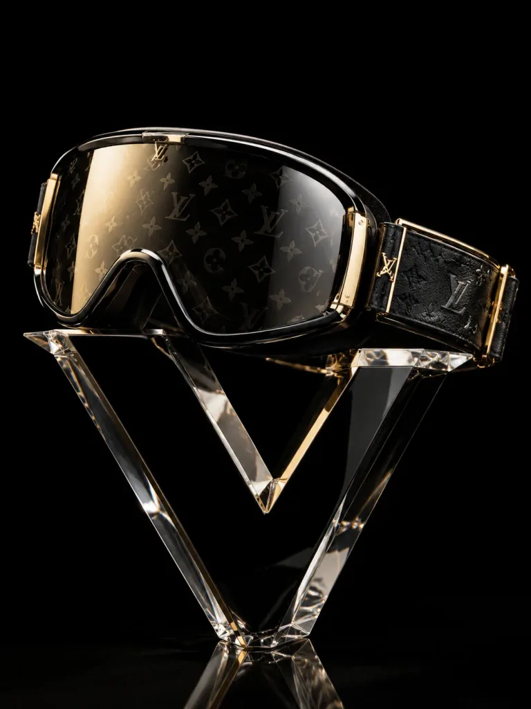 Luxury Ski Goggles Editorial Product Shot