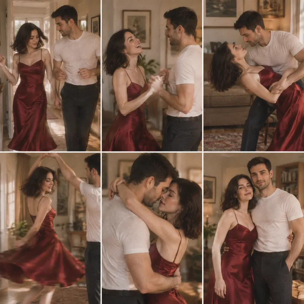 Home Dance Cinematic Film Still Grid