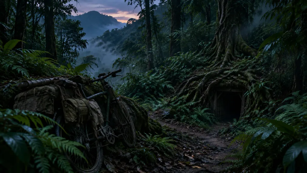 Ho Chi Minh Trail at Twilight