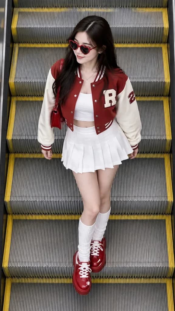 에스컬레이터 하이앵글 오오티디