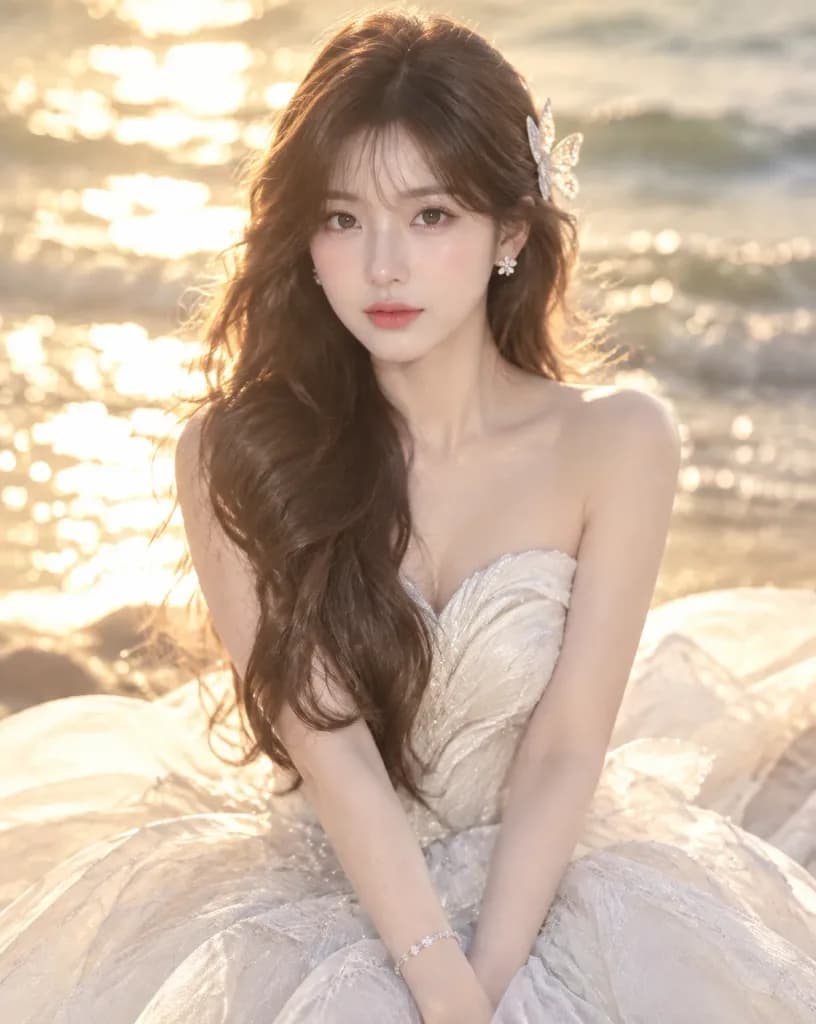 자오루쓰 해변 오트 쿠튀르 포트레이트